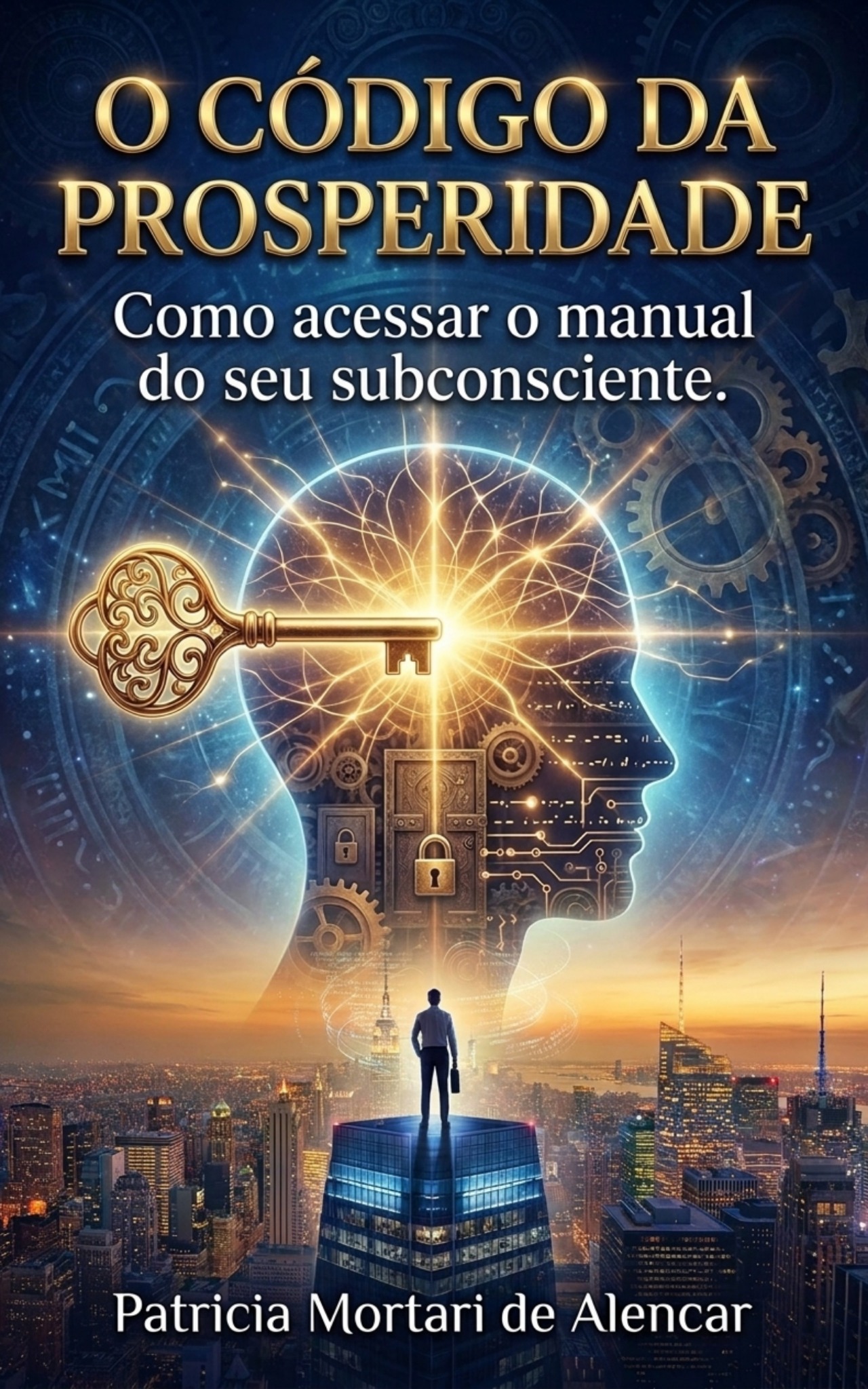 Capa do livro O Código da Prosperidade, de Patricia Mortari de Alencar